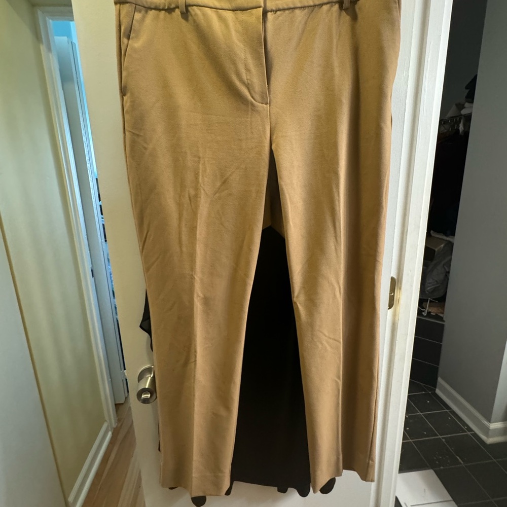 J. Crew Ruby Crop Pant Khaki Size 16. worn twice